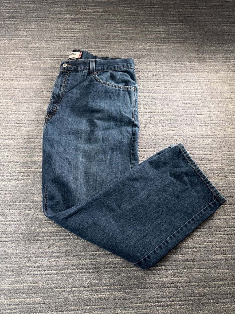 Levi's 505 Regular Fit Men's Blue Denim Jeans W40 L30